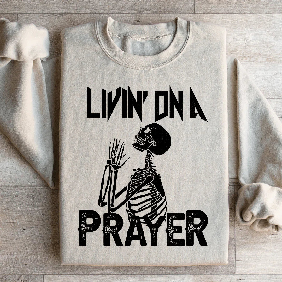 Rock Nostalgia Skeleton Sweatshirt – "Livin&