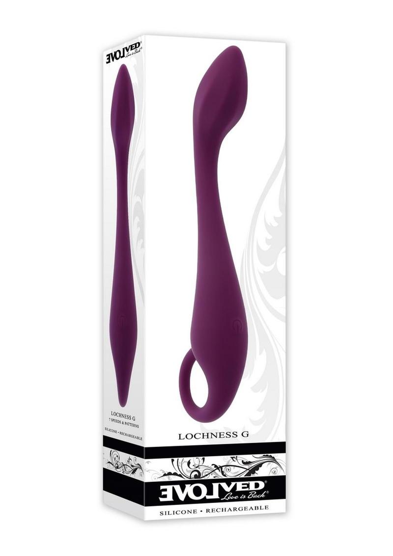 Lochness G Rechargeable Silicone G-Spot Vibrator For Intense Pleasure