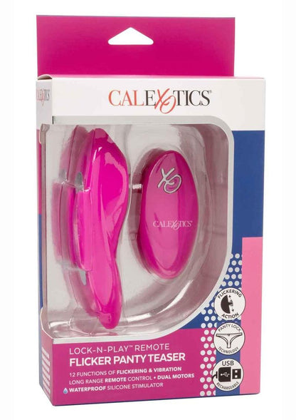 Lock-N-Play Flicker Panty Vibrator With Remote Control