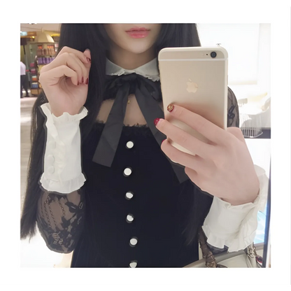 Lolita Hollow Lace Dress