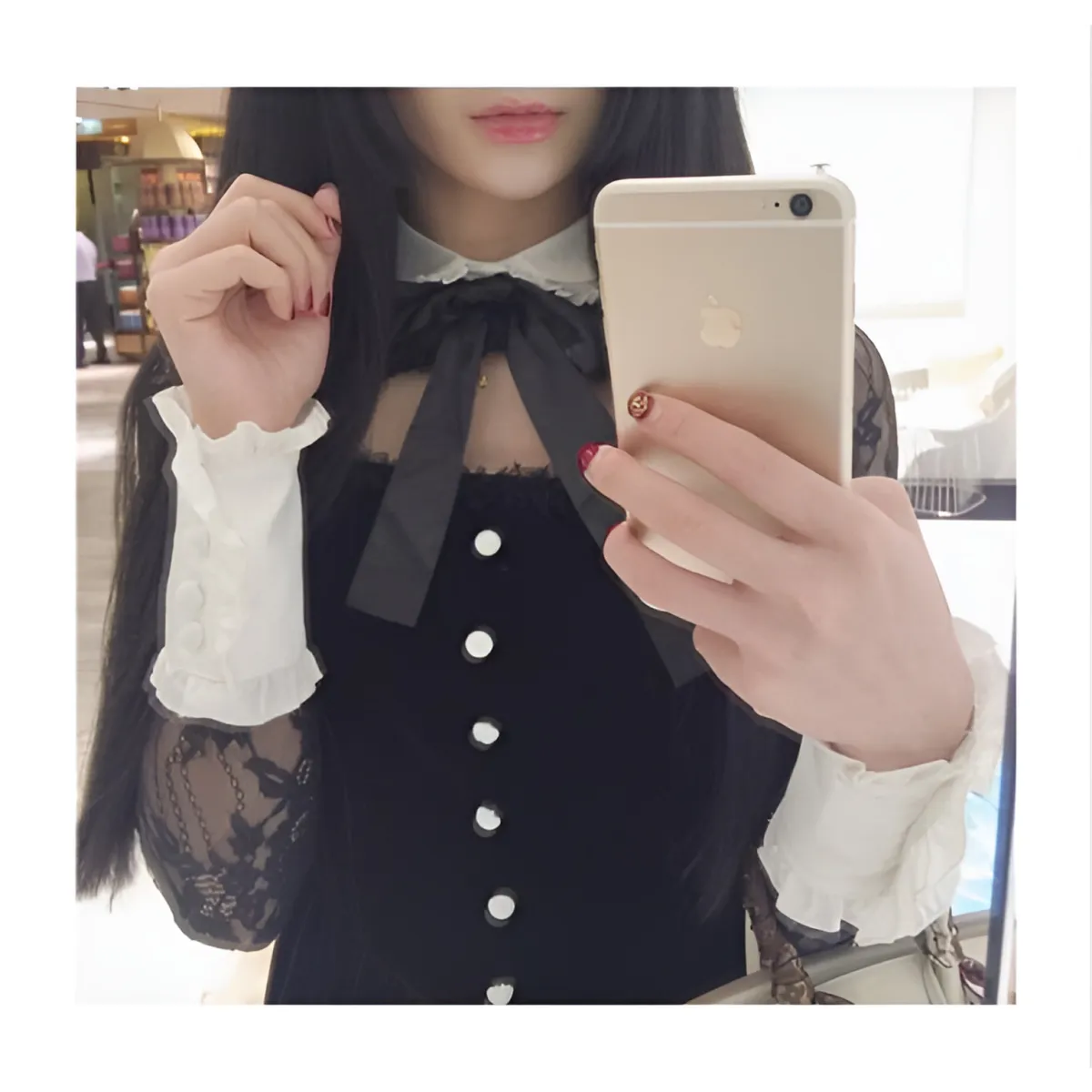 Lolita Hollow Lace Dress