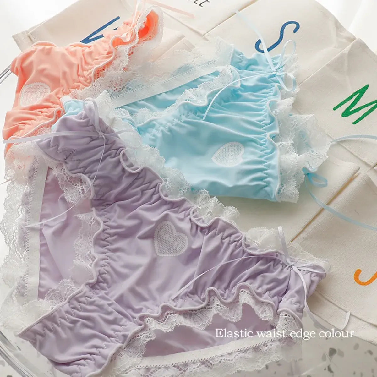 Lolita Lace Heart Panties