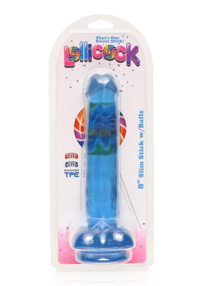 Lollicock Slim Stick Dildo With Balls