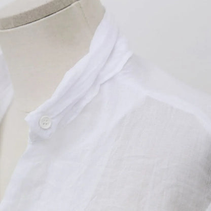 Long Sleeve Linen Blouse