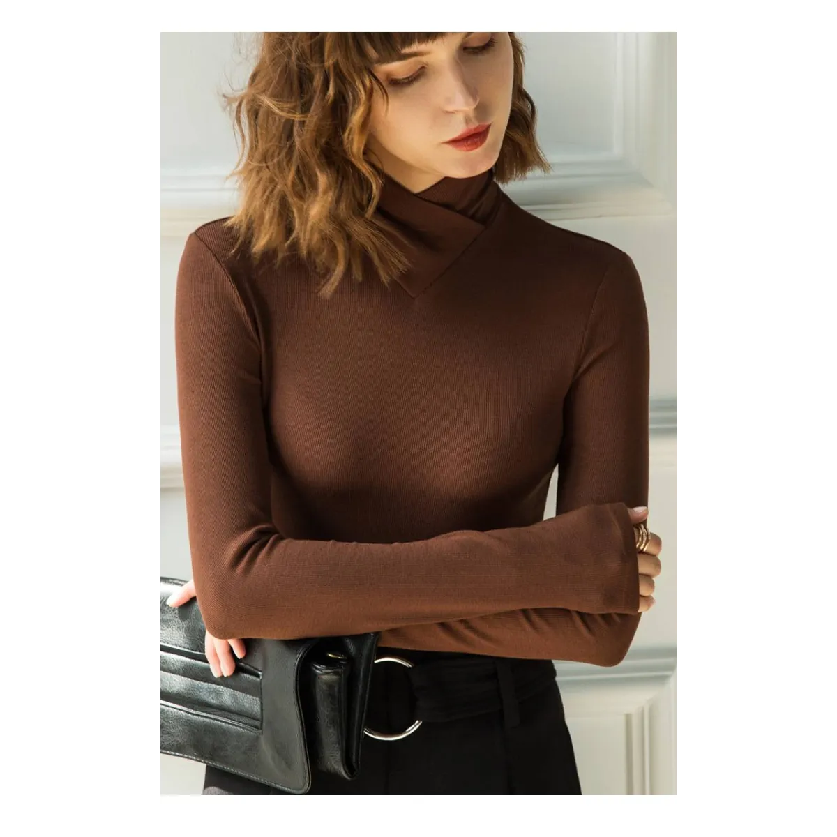 Long-Sleeved Fleece Pullover