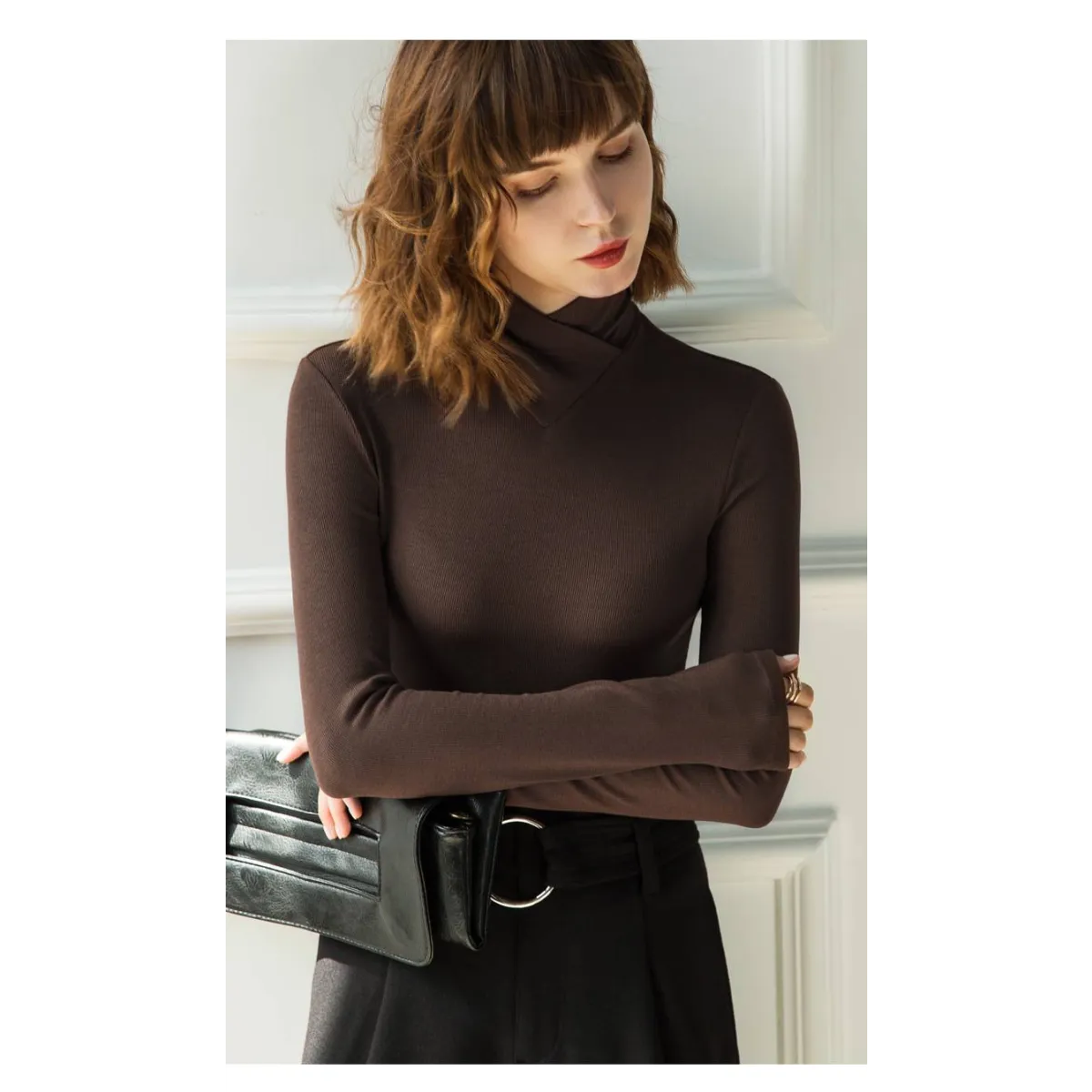 Long-Sleeved Fleece Pullover