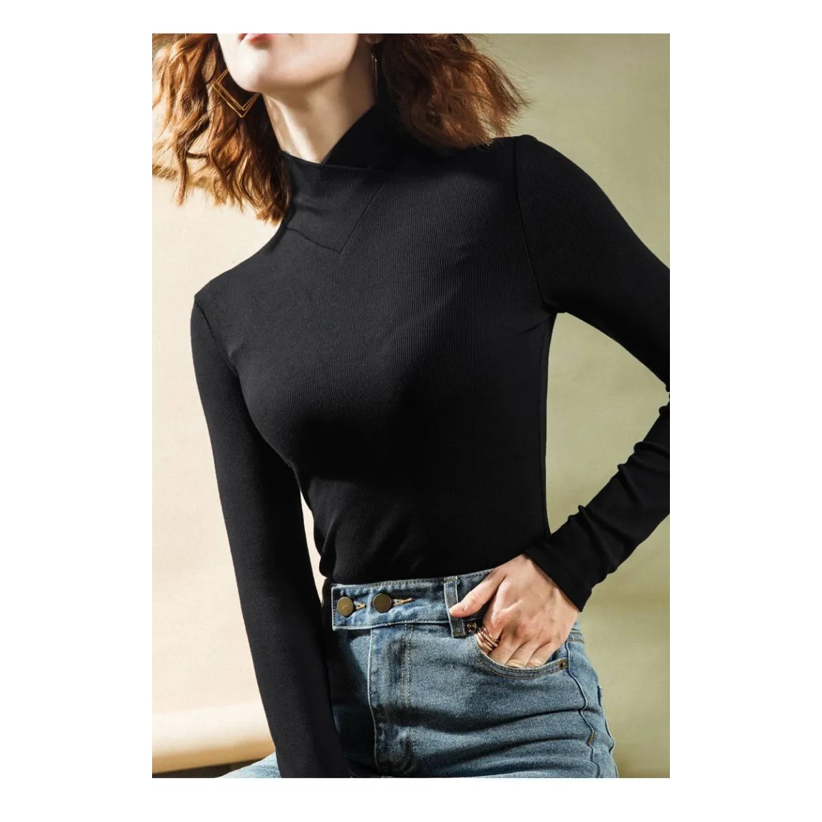 Long-Sleeved Fleece Pullover