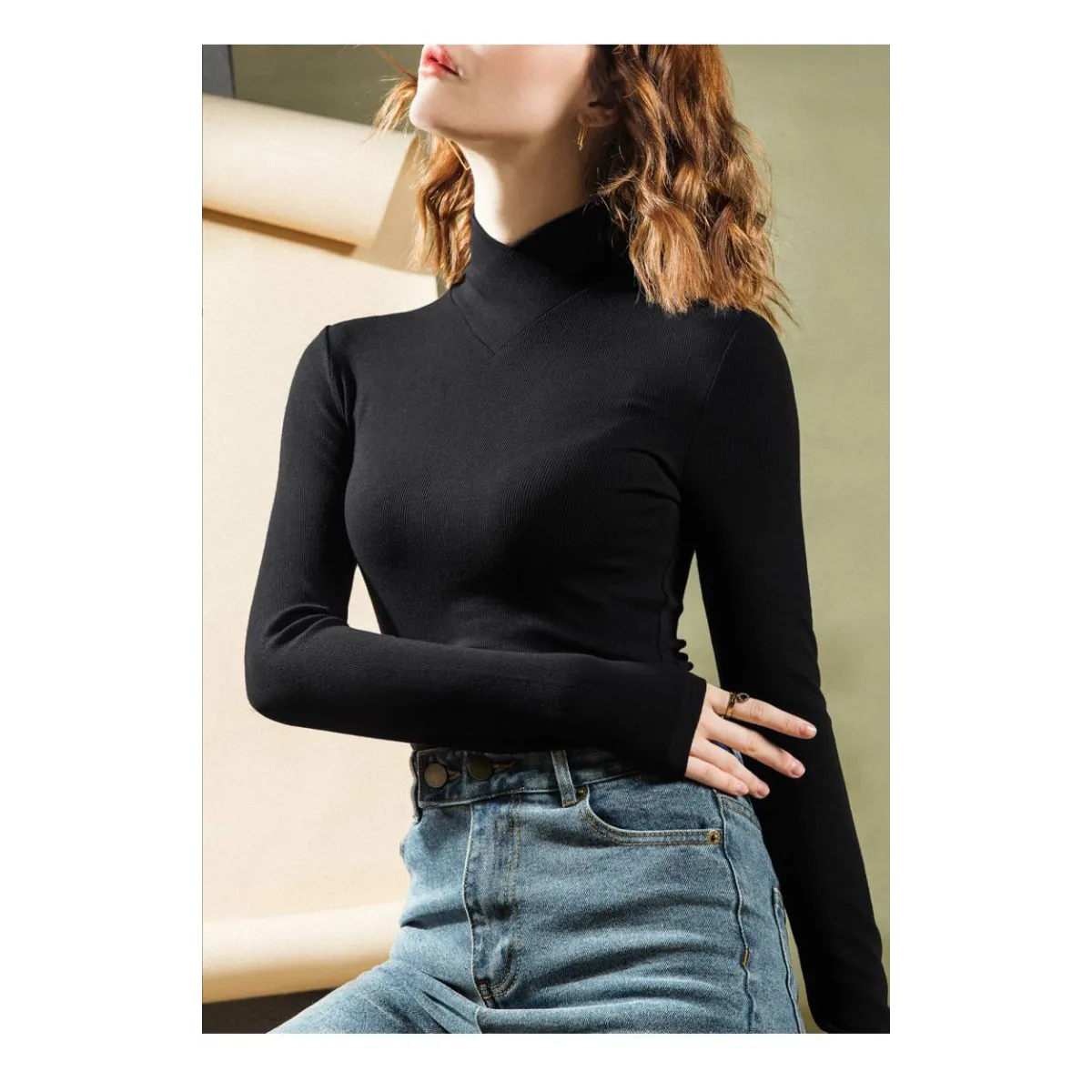 Long-Sleeved Fleece Pullover