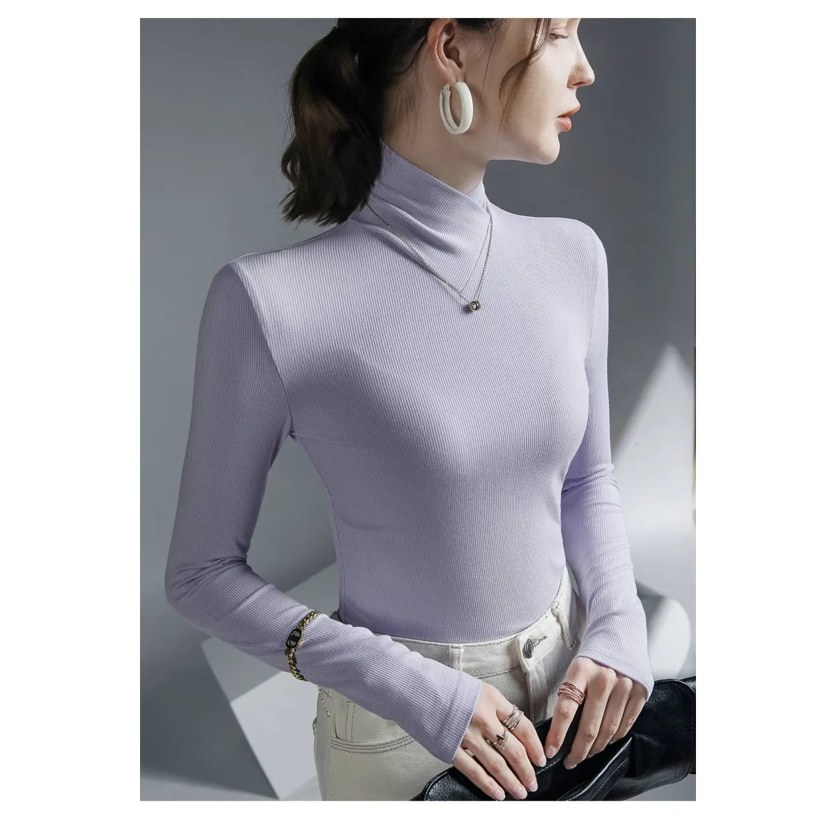 Long-Sleeved Fleece Pullover