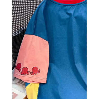 Harajuku Cartoon T-shirt Loose Fit