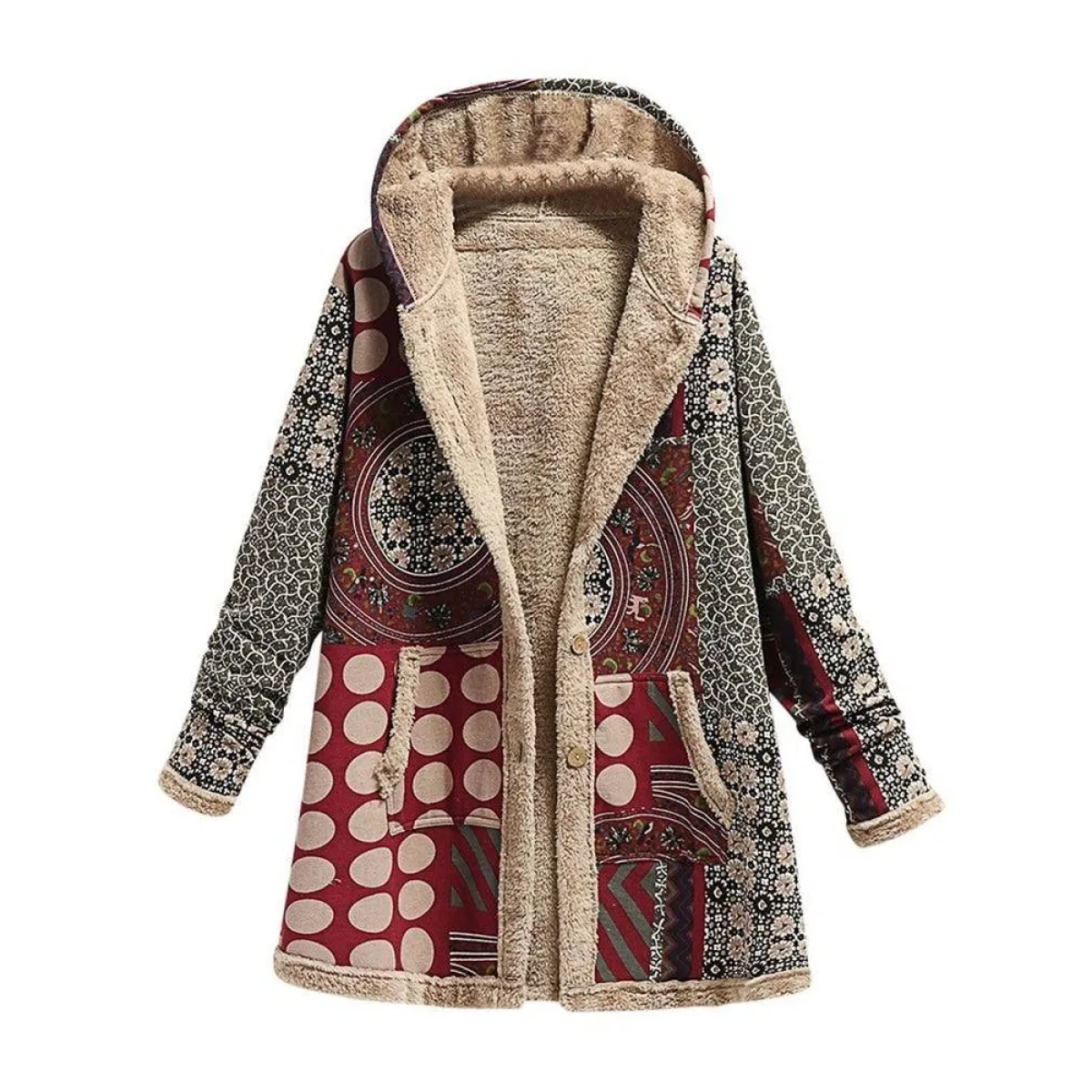 Loose Fit Outwear Coat