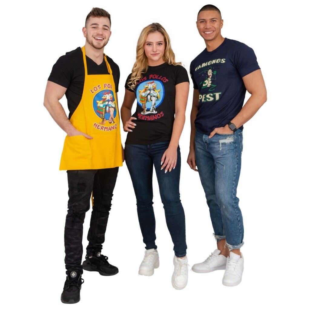 Los Pollos Hermanos Logo Yellow Adult Unisex Replica Halloween Cosplay Costume Apron