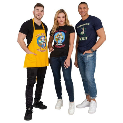 Los Pollos Hermanos Logo Yellow Adult Unisex Replica Halloween Cosplay Costume Apron
