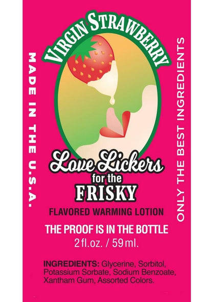 Love Lickers Virgin Strawberry Flavored Lotion