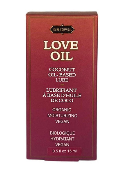 Love Oil Coconut Oil-Based Lubricant Mini Bottle