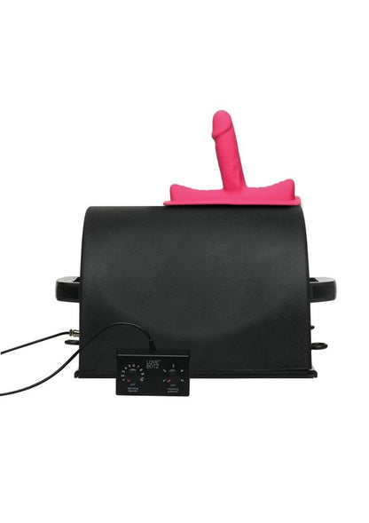 LoveBotz Soxy Saddle Pro Sex Machine with Silicone Attachments
