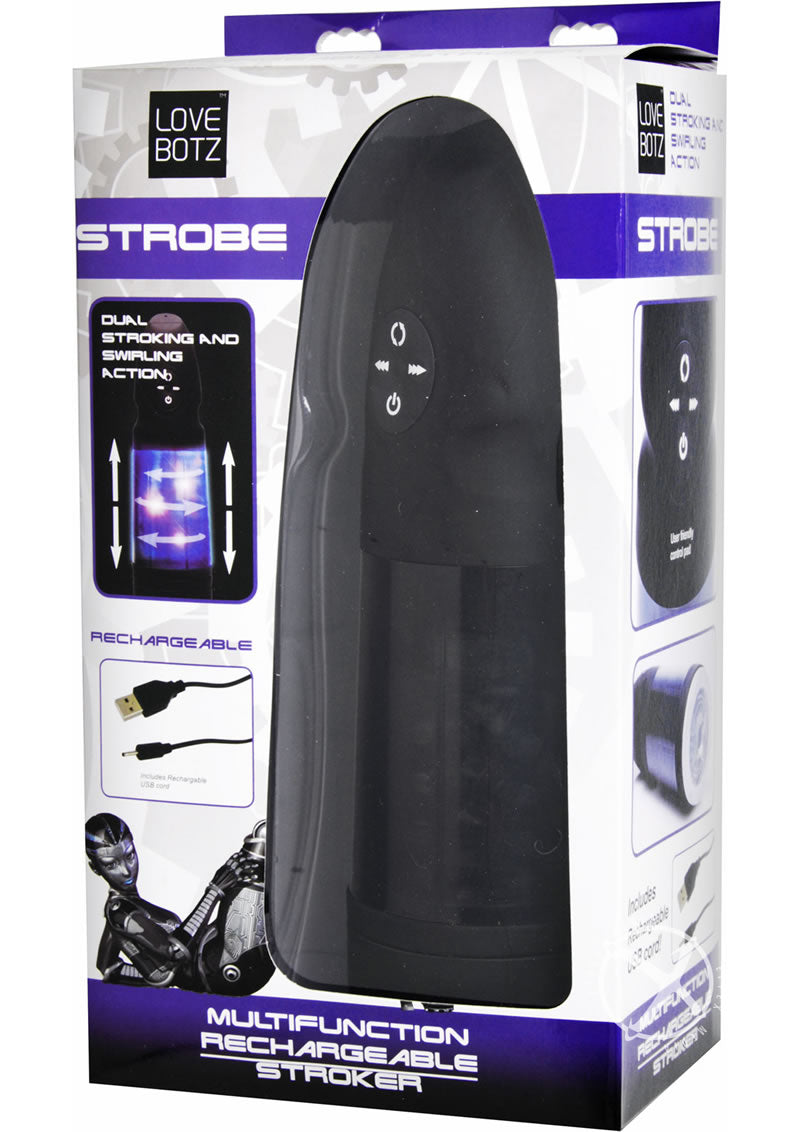 LoveBotz Strobe Multifunction Rechargeable Stroker