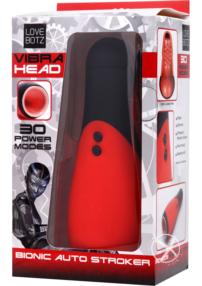 LoveBotz Vibra Head Bionic Auto Stroker For Maximum Pleasure