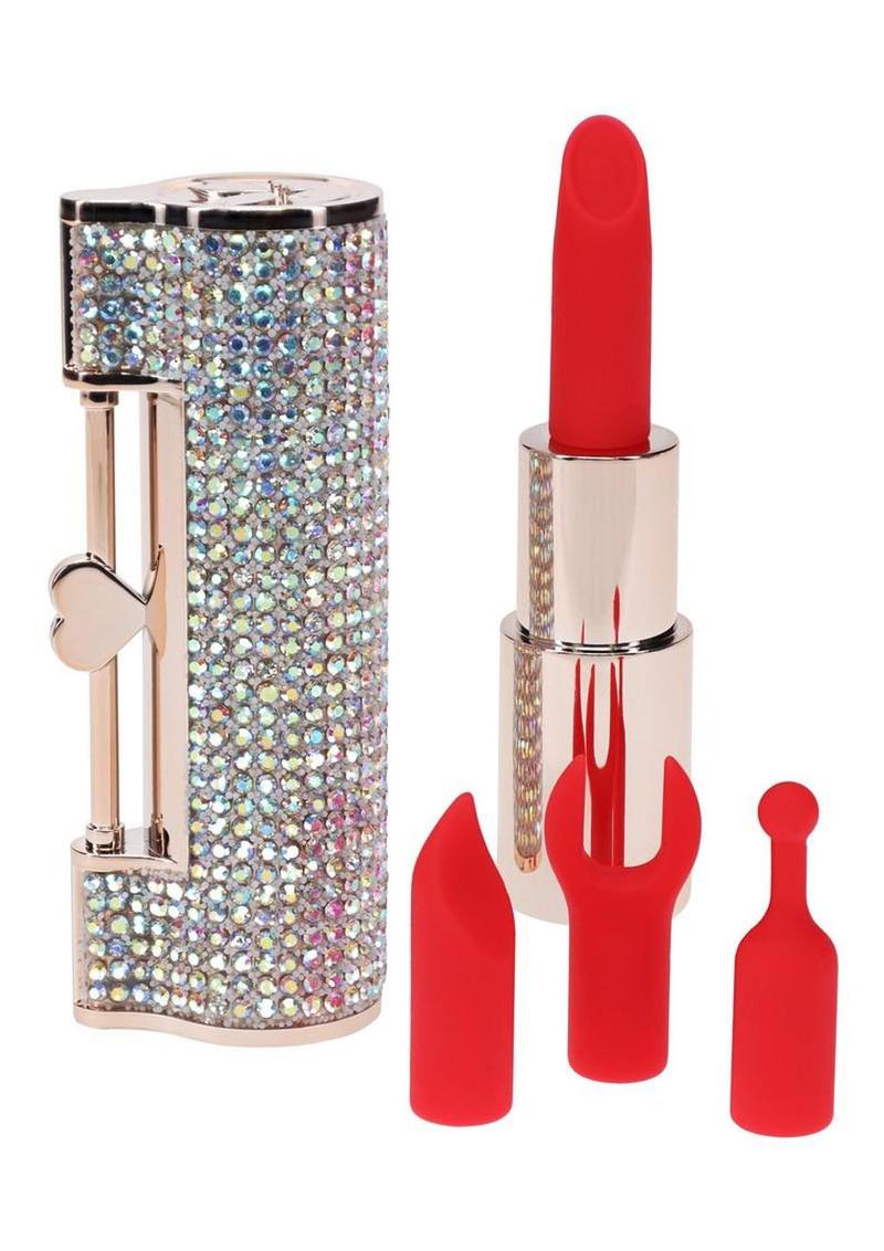 Loveline Diamond Lipstick Silicone Vibrator