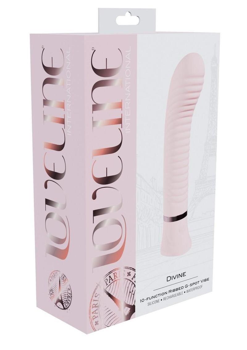 Loveline Divine Ribbed G-Spot Vibrator