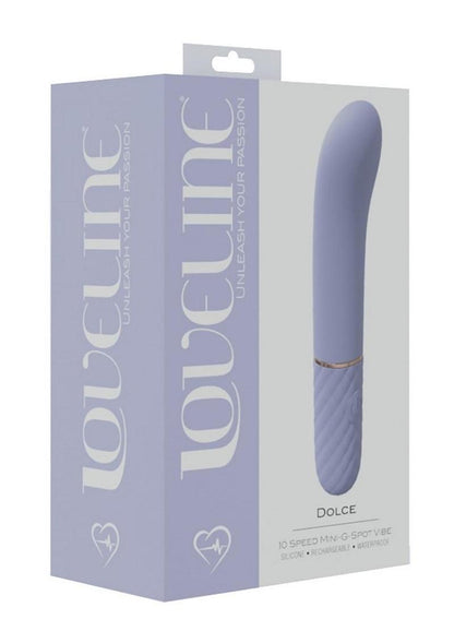 Loveline Dolce Silicone Rechargeable 10 Speed Mini G-Spot Vibrator