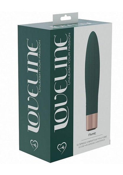 Loveline Fame Rechargeable Silicone Mini Vibrator