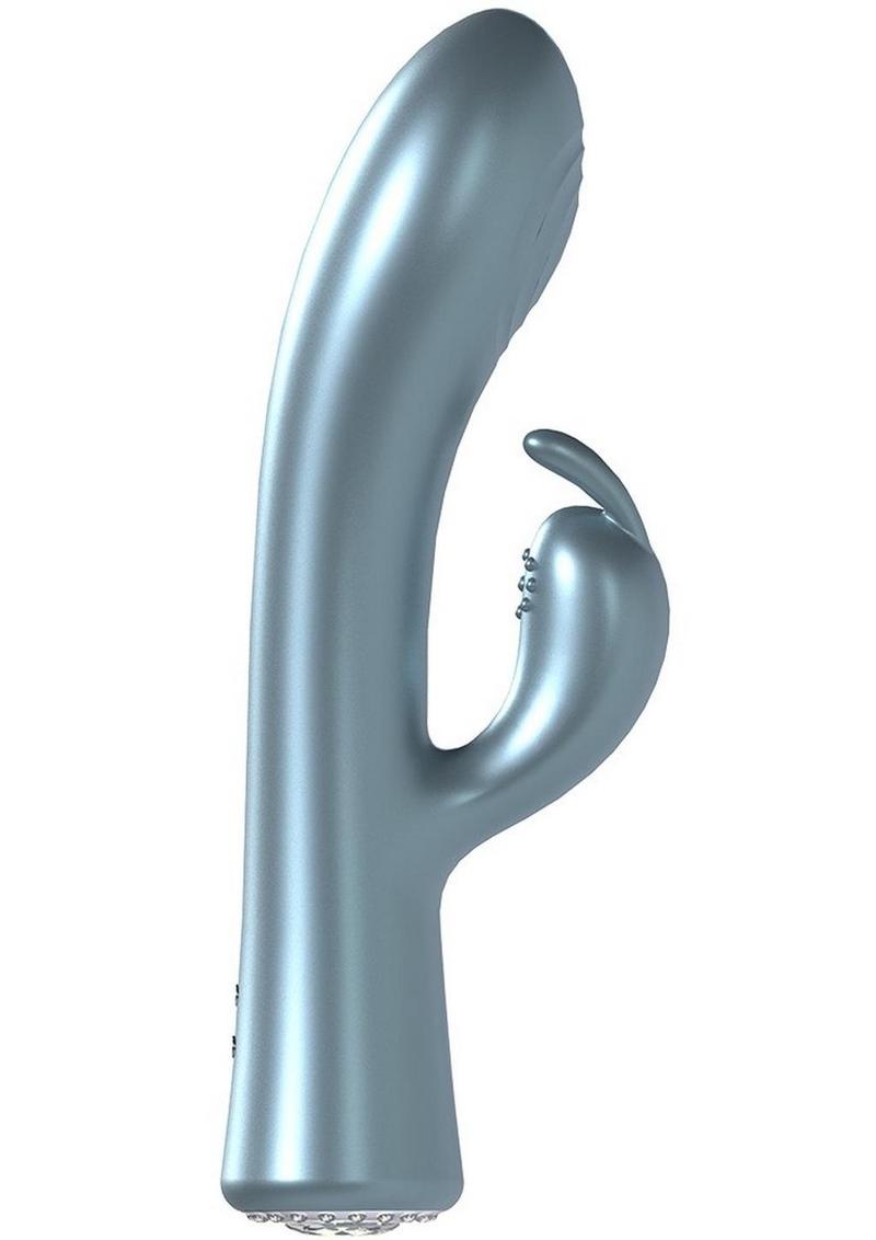 Loveline La Perla I Rechargeable 10-Speed Rabbit Vibrator Blue