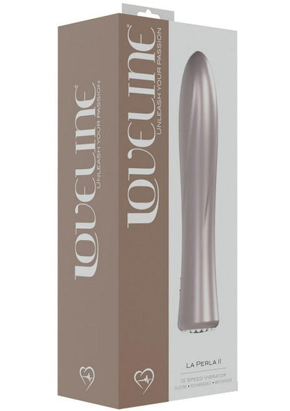 Loveline La Perla II Rechargeable 10-Speed Vibrator