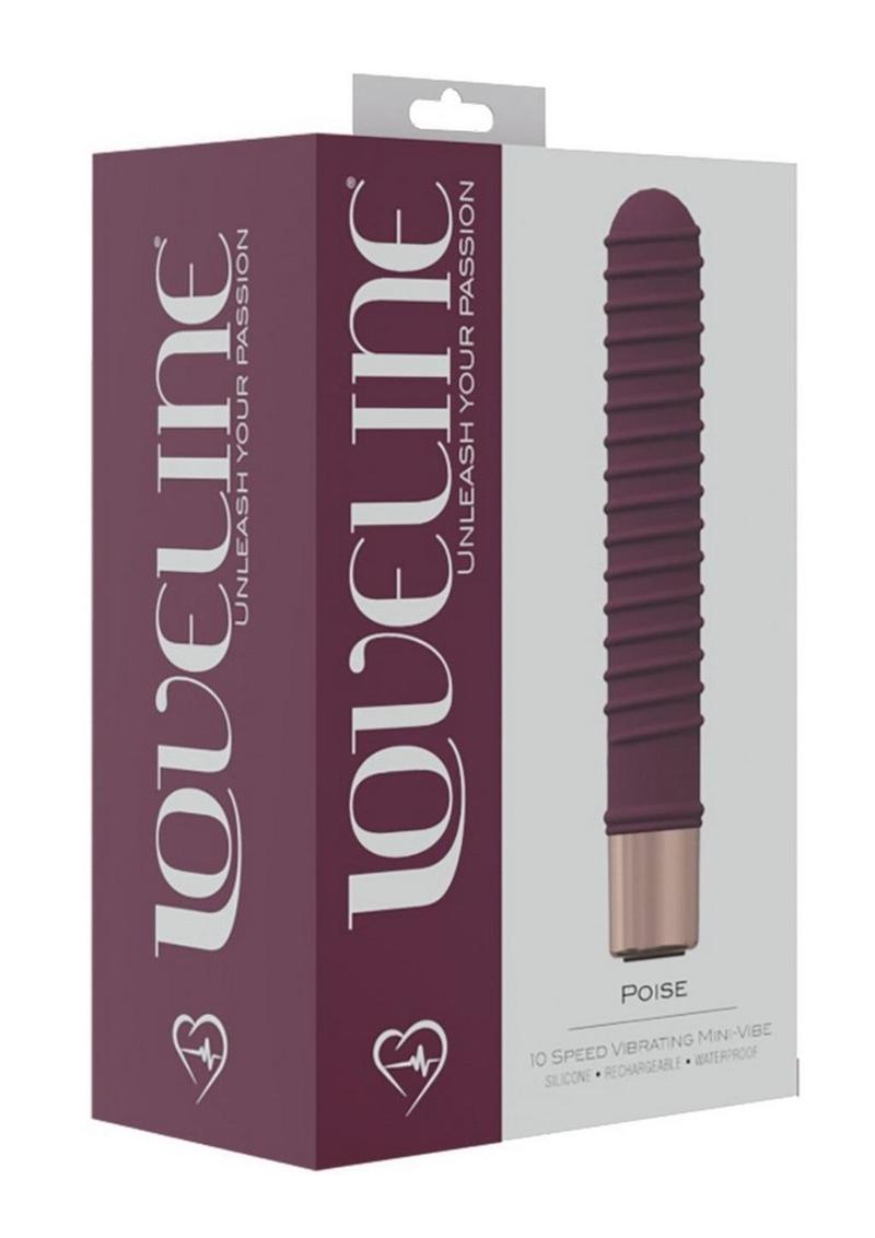 Loveline Poise 10-Speed Vibrating Mini-Vibe Silicone And Rechargeable
