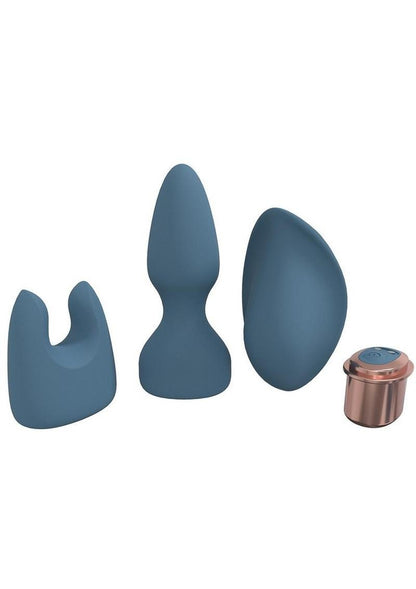 Loveline Ultimate Kit 10 Speed Rechargeable Multi-Toy Pleasure Set