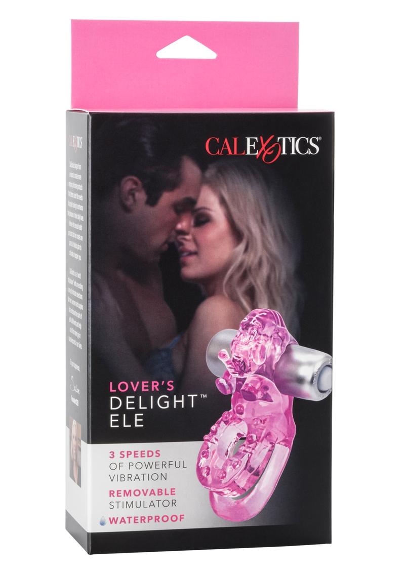 CalExotics Lovers Delight Ele Vibrating Cock Ring