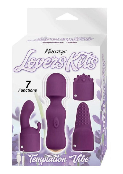 Lovers Kit Temptation Vibe 7 Function Rechargeable Silicone Vibrator