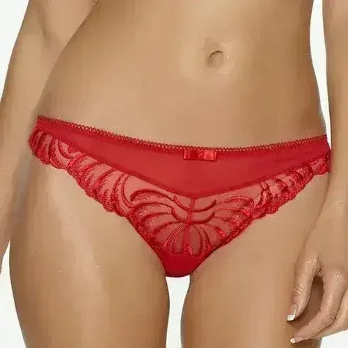 Felina Lana Sheer Low Rise Thong Panty