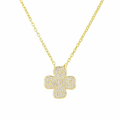 Lucky Four Leaf Clover Necklace
