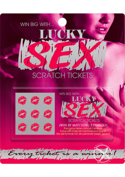 Lucky Sex Scratch Tickets Win Big with Fun and Sexy Prizes
