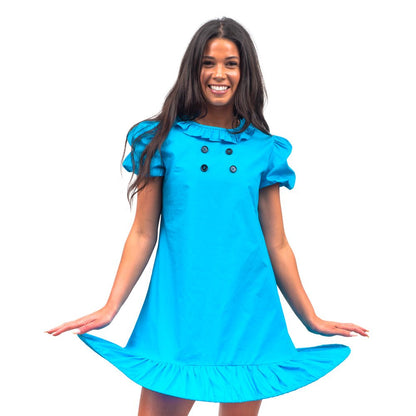 Lucy Blue Dress Women&