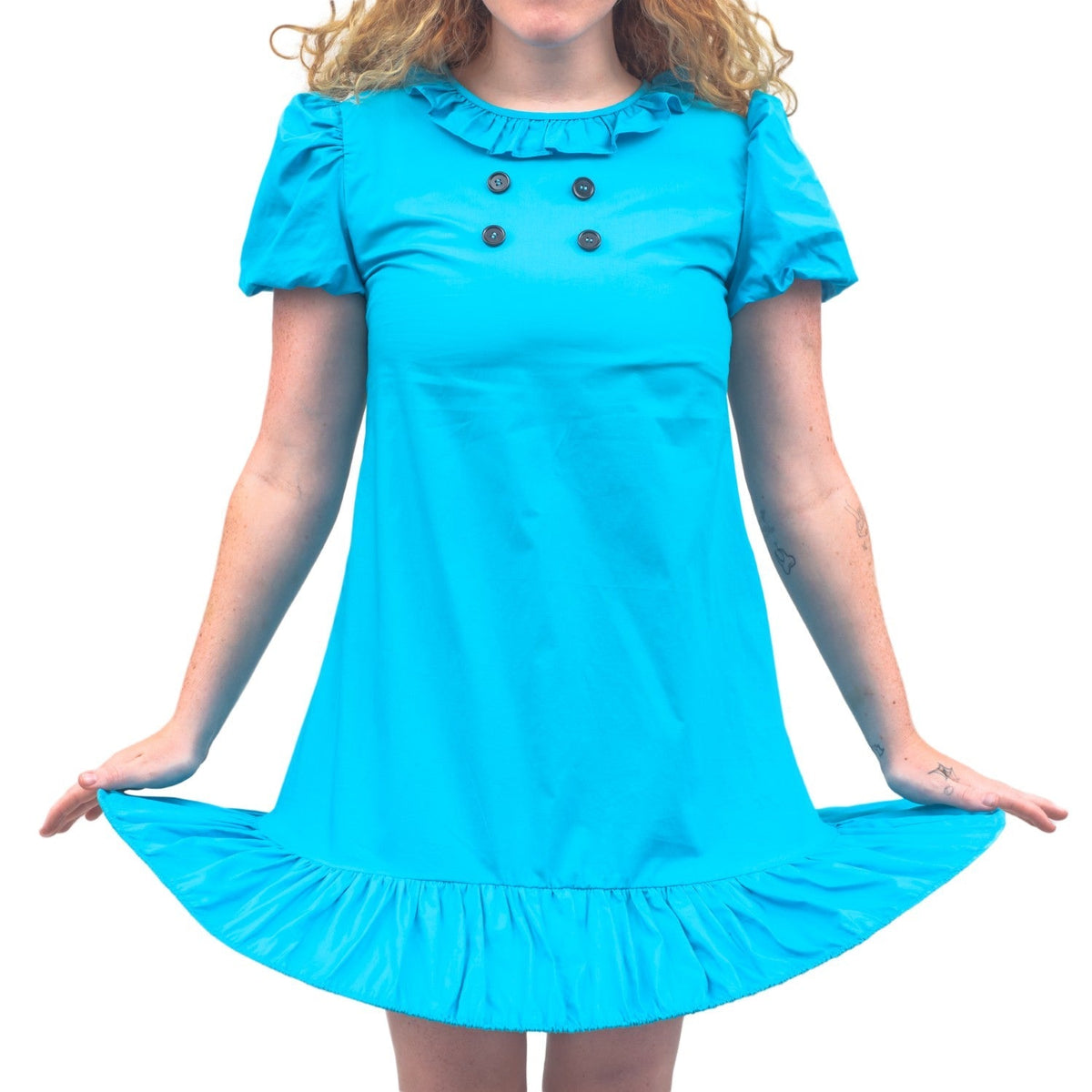 Lucy Blue Dress Women&