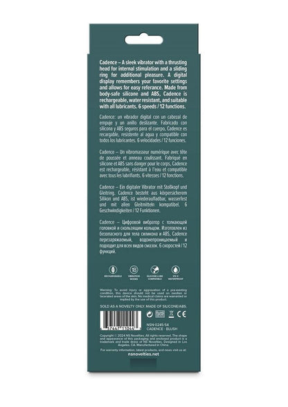 Lust N Dreams Cadence Silicone Vibrator