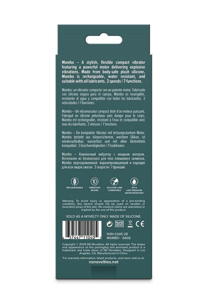Lust-N-Dreams Mambo Silicone Mini Vibrator