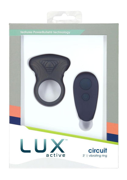 Lux Active Circuit Silicone Vibrating Cock Ring