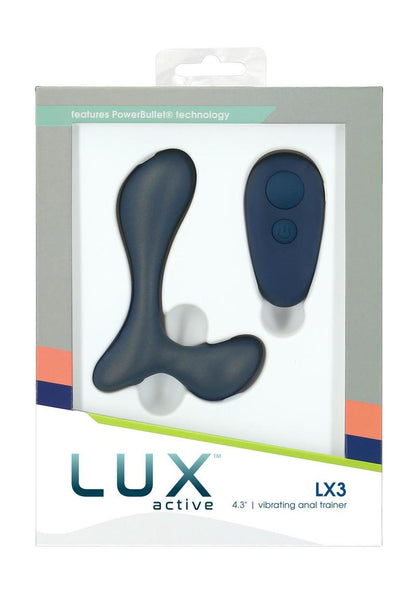 LUX Active LX3 Stimulator Vibrating with Remote Control