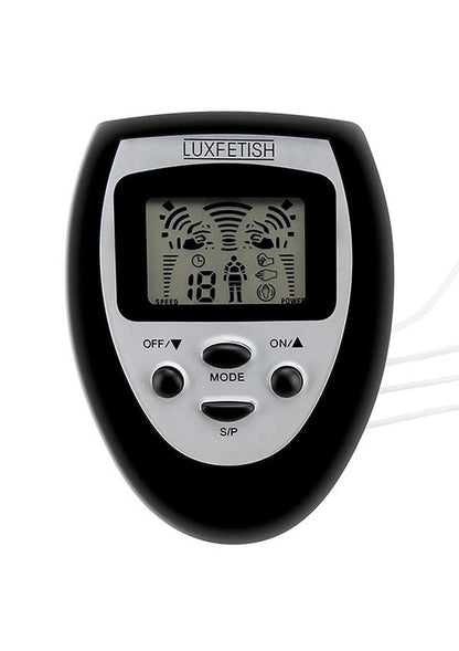 Lux Fetish Electro-Sex Kit with Stimulation Pads 10 Speeds