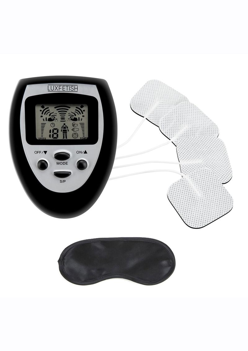 Lux Fetish Electro-Sex Kit with Stimulation Pads 10 Speeds
