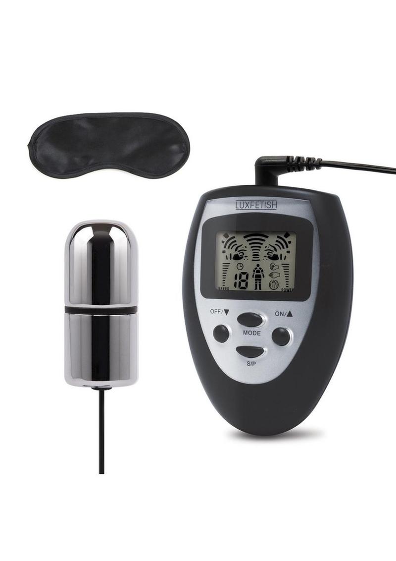Lux Fetish Electro Sex Shock Bullet with Remote