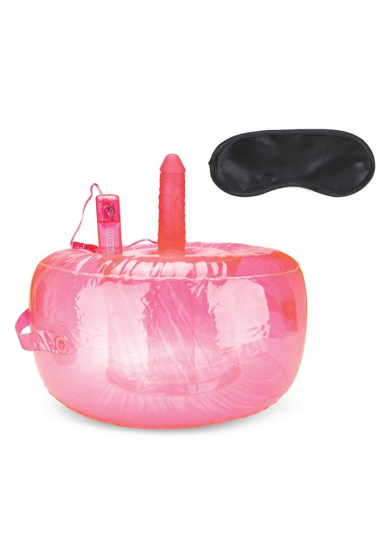 Lux Fetish Inflatable Sex Chair with Vibrating Dildo Remote Control