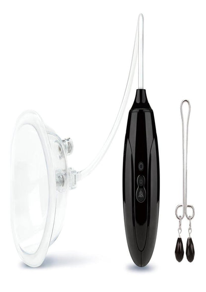 Rechargeable Pussy Pump with Clit Clamp