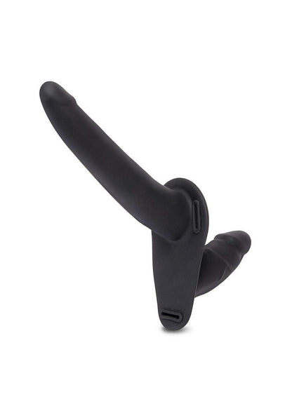 Lux Fetish Silicone Strap On Harness Dildo