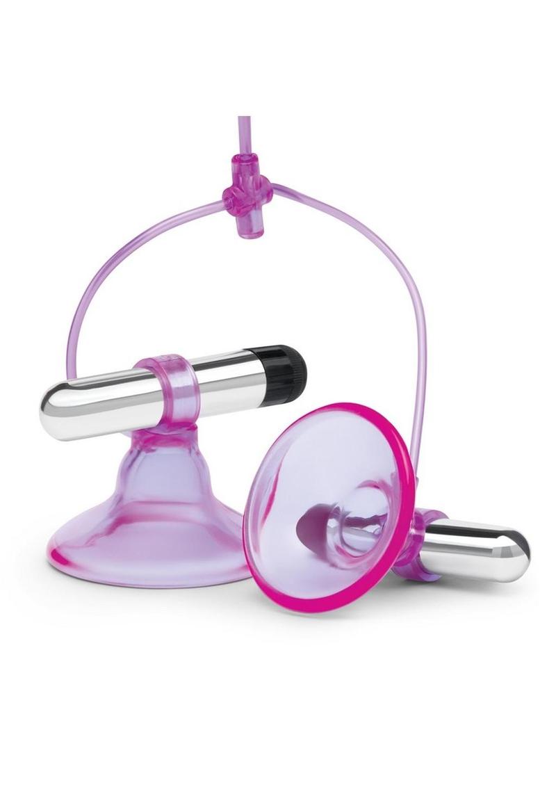 Lux Fetish Vibrating Nipple Suckers