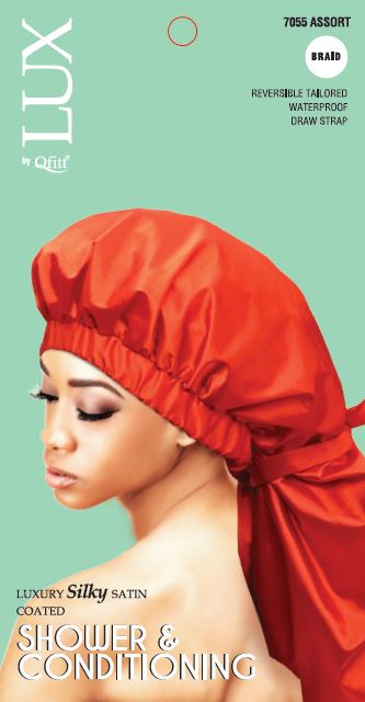 Lux by Qfitt Silk Shower &amp; Conditioning Cap - Braid