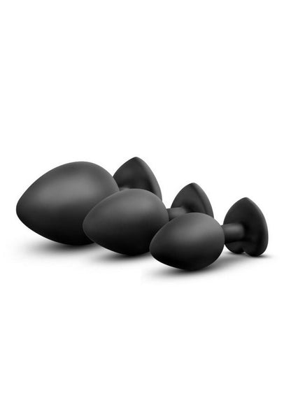 Luxe Bling Butt Plugs Silicone Training Kit